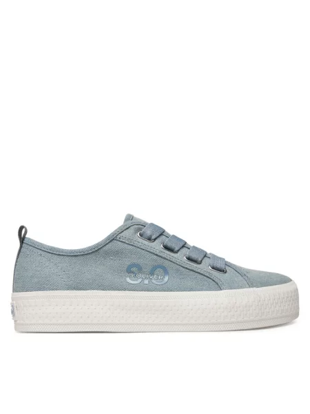 Sneakersy s.Oliver niebieskie