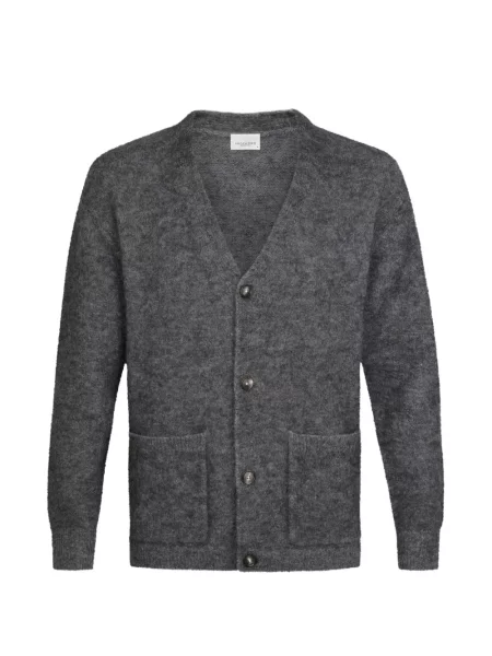 Cardigan Profuomo tricotate gri