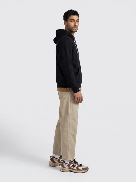 Majica Jack & Jones s kapuljačom crna