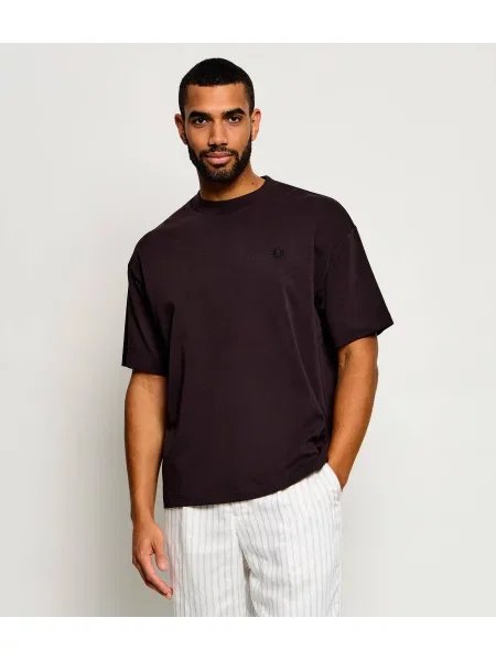 Fred Perry Tricou | Oversize fit maro
