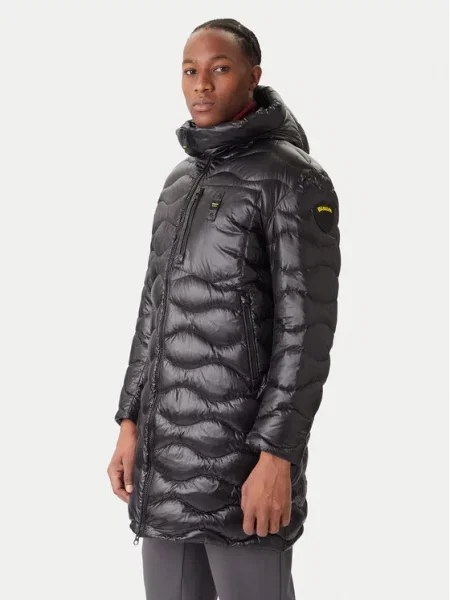 Пуховое пальто Blauer черное