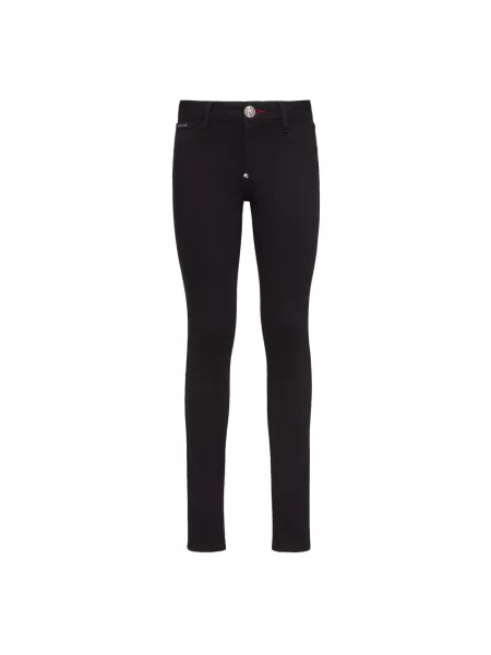 Jeansy skinny Philipp Plein czarne