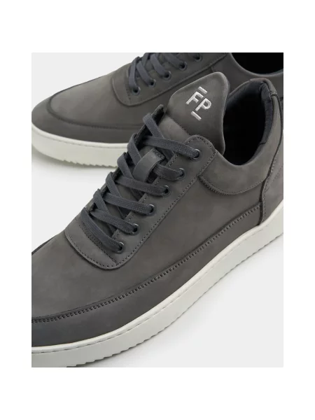 Filling Pieces sneakersy nubukowe Low Top Ripple Nubuck szary