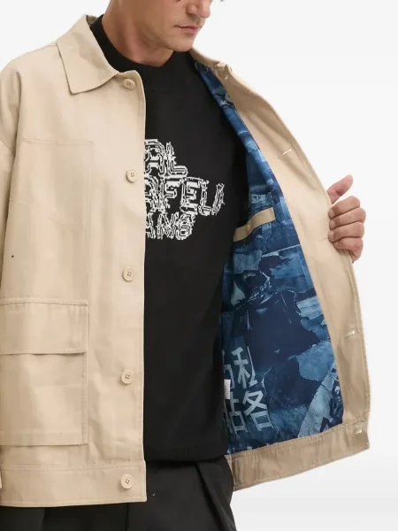 Geacă Desigual cu broderie
