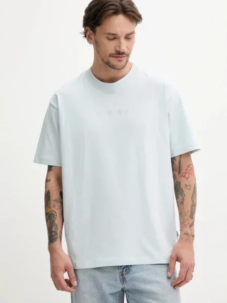 Guess Jeans T-Shirt Oversize niebieski
