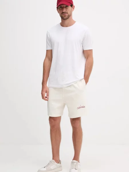 Calvin Klein Jeans szorty biały
