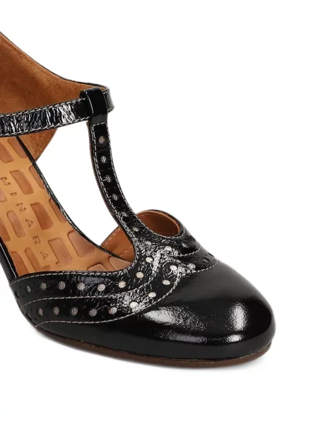 Pantofi cu toc Chie Mihara din piele negru