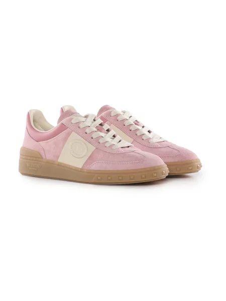 Sneakersy Valentino Garavani skórzane różowe