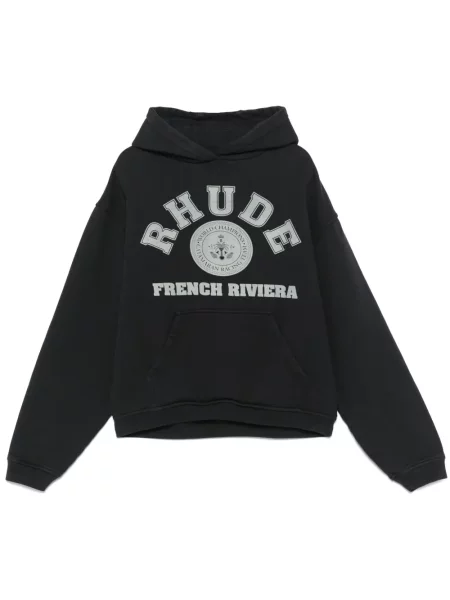 Hanorac cu glugă Rhude negru