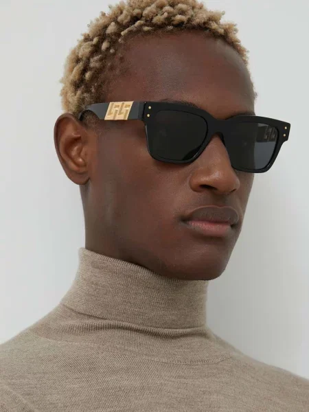 Слънчеви очила Versace черно