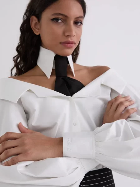 Рубашка Karl Lagerfeld белая