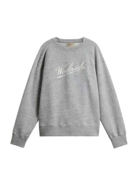 Bluza nierozpinana Woolrich z autografem szara