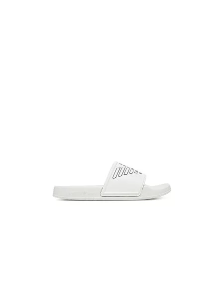 Pantofle Emporio Armani bílé