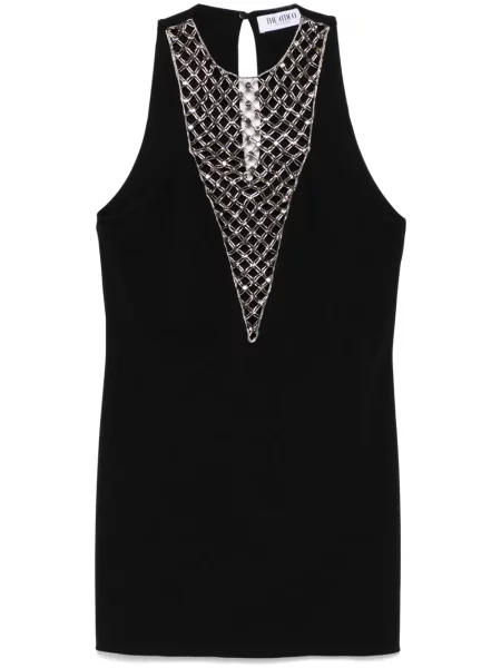 Mała mały sukienka mini The Attico garniturowa czarna