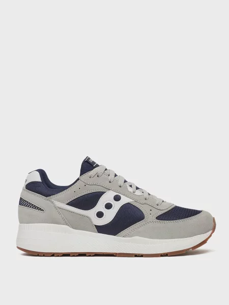 Замшеві кросівки Saucony сірі