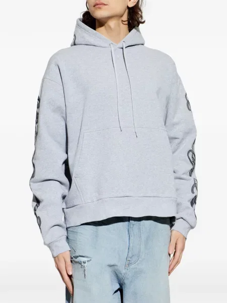 Hanorac cu glugă Balenciaga gri