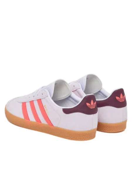 ADIDAS ORIGINALS Nízke tenisky merlotová / biely denim fialová