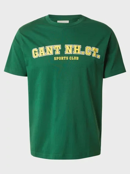 Футболка Gant зелена