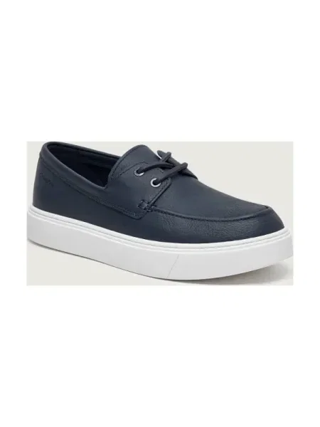 Levágott félcipo Calvin Klein kék