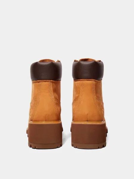 Кожаные ботинки Timberland желтые