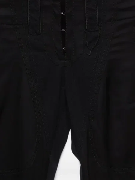 Pantaloni culottes Necessary Anywhere din satin negru