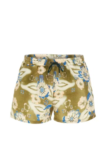 Kupaće gaće Paul Smith s cvjetnim printom zelena
