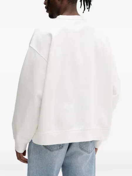 Hanorac crewneck Vans alb