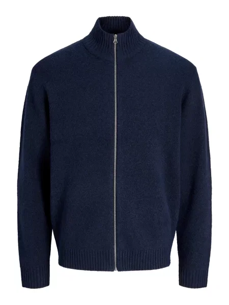 JACK & JONES Geacă tricotată JJSOHO OLLIE bleumarin