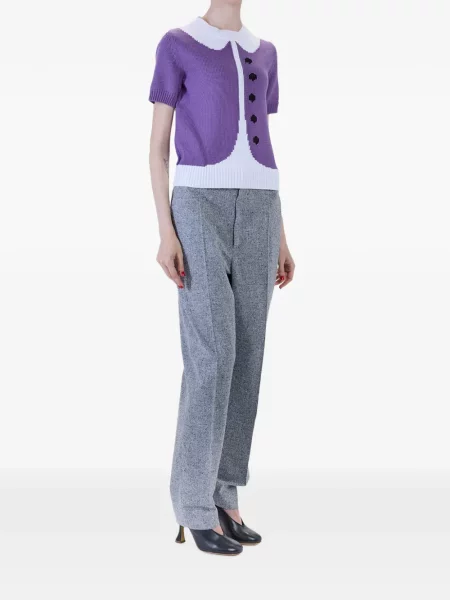 Pulover Moschino tricotate violet