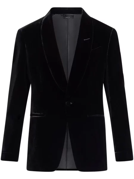 Кадифен блейзър Tom Ford черно