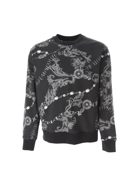 Bluza Versace Jeans Couture z nadrukiem czarna