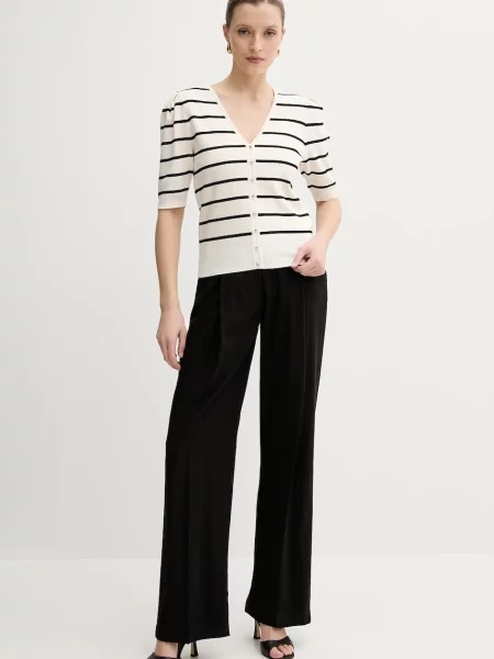 Блузка Morgan MFOLK в смужку MFOLK бежевий