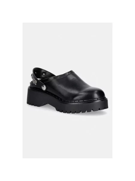 Klapki mules Guess czarne