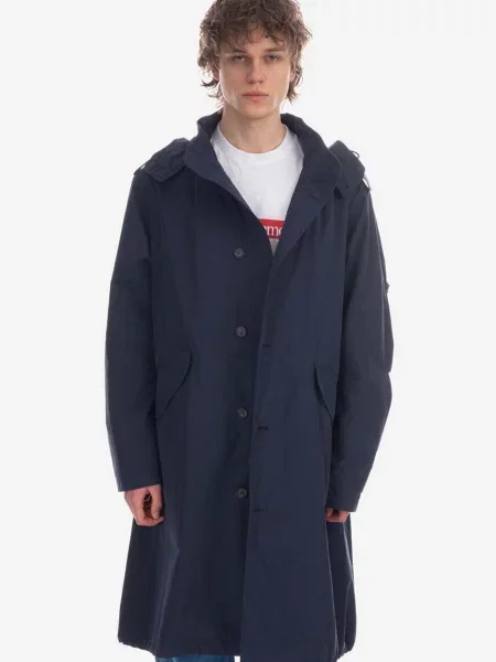 Яке A.P.C. Parka Antonny преходен модел MARINE тъмносиньо