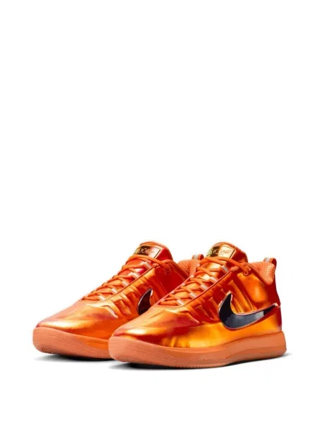 Sneakerși Nike Air Max cu funde maro