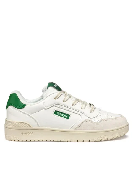 Sneakerși Geox alb