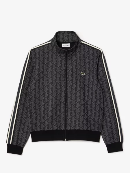 Спортивна кофта Lacoste чорна