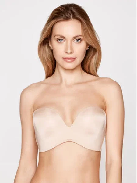 Wonderbra Бюстгальтер бардотка бежевий
