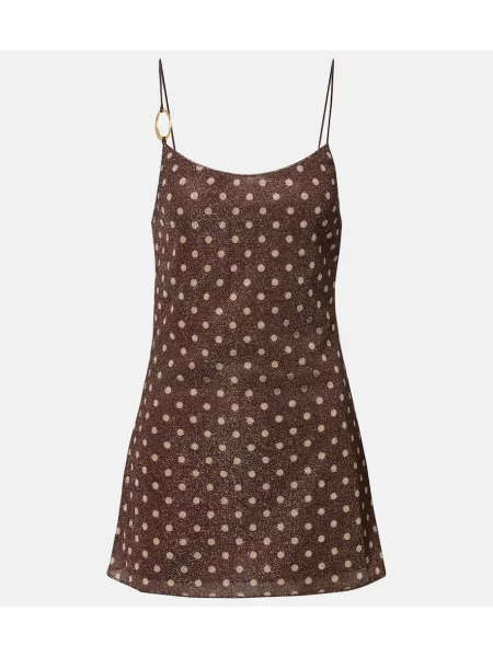 Rochie cu buline Oseree cu buline maro