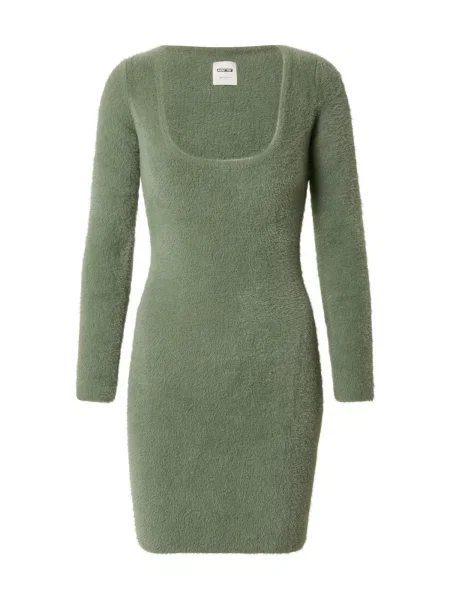 ABOUT YOU x Laura Giurcanu Rochie tricotat Alara' verde