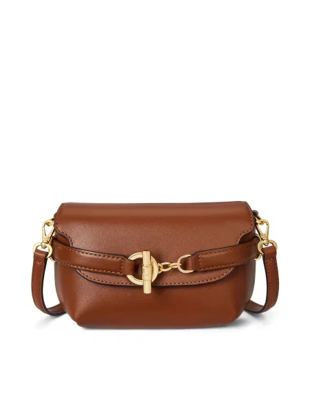LAUREN RALPH LAUREN Ročna torba rjava