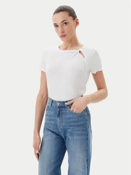 DKNY T-Shirt biały