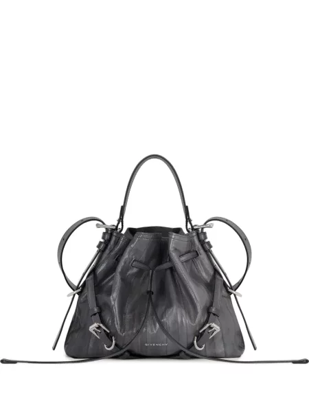 Geantă Givenchy din piele gri
