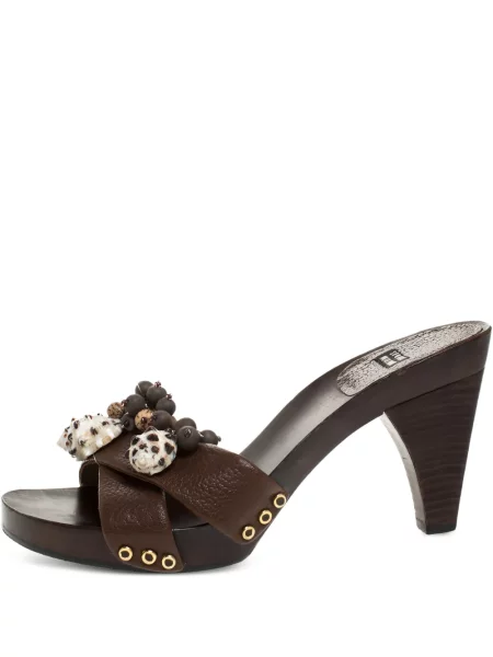 Gyöngyös szandál Stuart Weitzman barna