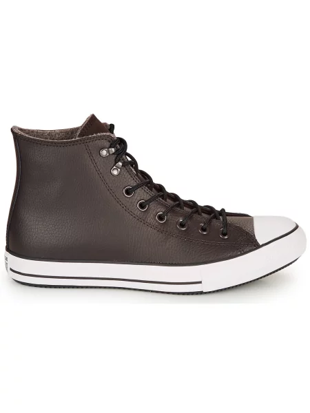 Botine Converse din piele maro