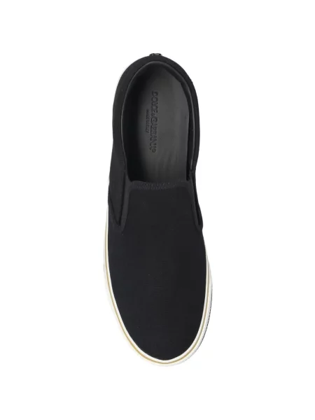 Slip-on маратонки Dolce & Gabbana черно