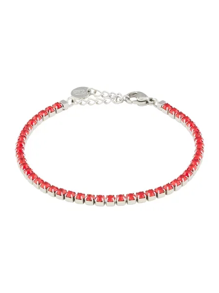 Liu Jo Zapestnica / srebrna rdeča