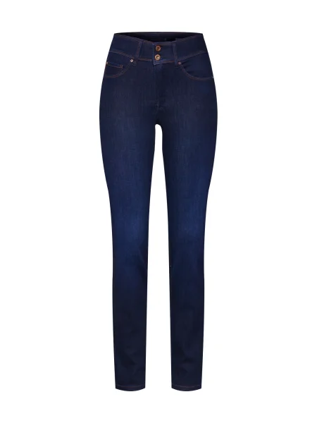Salsa Džínsy Secret Slim denim modrá