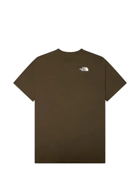 Μπλούζα The North Face καφέ