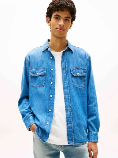 Tommy Jeans Farmer ing | Relaxed fit kék